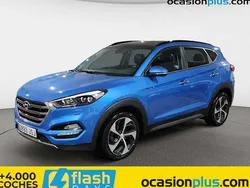 Azul Usado 2016 Hyundai Tucson Style SUV | 17.990 € (Precio justo)