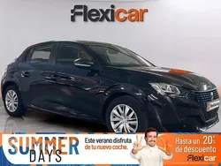 Negro Usado 2020 Peugeot 208 Utilitario | 10.290 € (Buen precio)