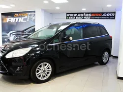 Negro Usado 2013 Ford Grand C-Max Titanium Monovolumen | 8499 € (Precio justo)