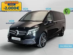 Negro Usado 2021 Mercedes V300 Avantgarde Monovolumen | 64.890 € (Precio justo)