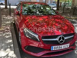 Rojo Usado 2017 Mercedes A200 Berlina | 18.100 € (Precio justo)