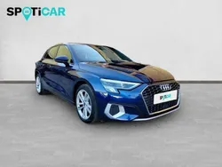 Azul Usado 2021 Audi A3 Sportback Advanced Utilitario | 21.895 € (Un poco caro)