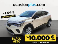 Blanco Usado 2022 Renault Captur Intens SUV | 16.990 € (Precio justo)