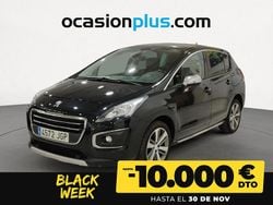 Negro Usado 2015 Peugeot 3008 Allure Berlina | 8450 € (Precio justo)