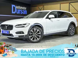Blanco Usado 2021 Volvo V90 CC Pro Familiar | 33.890 € (Un poco caro)