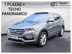 Gris Usado 2017 Hyundai Santa Fe SUV | 19.885 € (Precio justo)