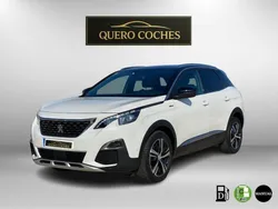 Blanco Usado 2018 Peugeot 3008 GT-line Monovolumen | 16.990 € (Precio justo)