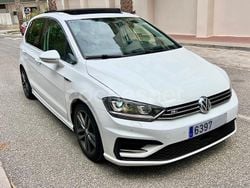 Blanco Usado 2018 VW Golf Sportsvan Sportline Monovolumen | 16.900 € (Precio justo)