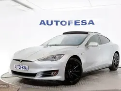 Gris Usado 2013 Tesla Model S Long Range Berlina | 22.450 €