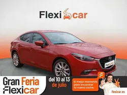 Rojo Usado 2018 Mazda 3 Berlina | 13.890 € (Precio justo)
