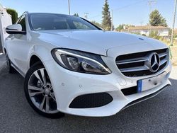Blanco Usado 2017 Mercedes C220 Familiar | 16.200 € (Super precio)