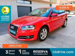 Rojo Usado 2011 Audi A3 Sportback Attraction Utilitario | 7790 € (Precio justo)