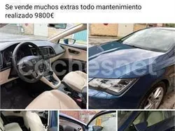 Azul Usado 2015 Seat Leon ST XCELLENCE Familiar | 9800 € (Precio justo)