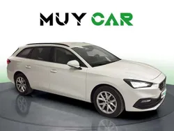 Blanco Usado 2021 Seat Leon ST Style Familiar | 16.990 € (Precio justo)