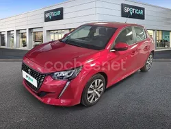 Rojo Usado 2020 Peugeot 208 Active Utilitario | 12.400 € (Precio justo)