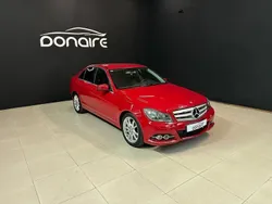 Rojo Usado 2014 Mercedes C200 Avantgarde Berlina | 12.500 € (Buen precio)