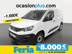 Blanco Usado 2022 Peugeot Partner Premium Van | 15.190 € (Un poco caro)