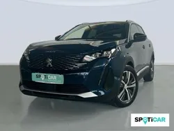 Azul Usado 2021 Peugeot 3008 Allure SUV | 21.900 € (Precio justo)
