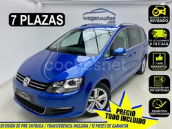 Azul Usado 2018 VW Sharan Sportline Monovolumen | 23.900 € (Precio justo)
