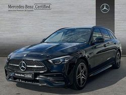Negro Usado 2024 Mercedes C300e AMG line Familiar | 48.900 € (Caro)
