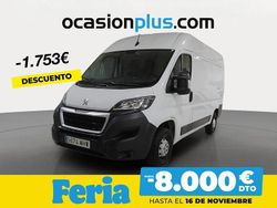 Blanco Usado 2023 Peugeot Boxer S Van | 19.290 € (Precio justo)