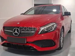Rojo Usado 2017 Mercedes A200 Berlina | 21.990 € (Precio justo)