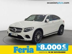 Blanco Usado 2016 Mercedes GLC250 AMG Coupe | 34.900 € (Precio justo)
