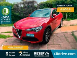 Rojo Usado 2019 Alfa Romeo Stelvio Executive SUV | 23.690 € (Super precio)