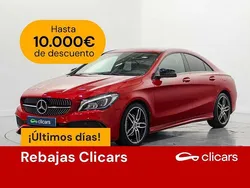 Rojo Usado 2018 Mercedes CLA200 Coupe | 22.890 € (Precio justo)