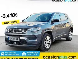 Gris Usado 2022 Jeep Compass Longitude SUV | 19.482 € (Buen precio)