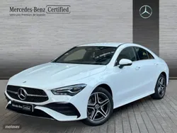 Blanco Usado 2023 Mercedes CLA250 AMG line Berlina | 41.900 €
