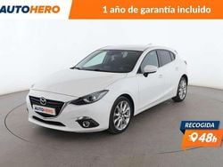 Blanco Usado 2016 Mazda 3 Luxury Berlina | 12.999 € (Precio justo)