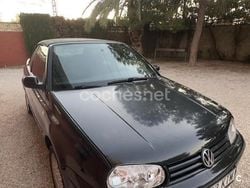 Negro Usado 2001 VW Golf Cabriolet Highline Descapotable | 3200 €
