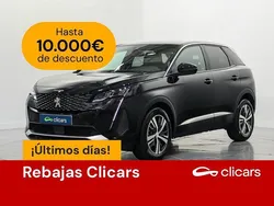Negro Usado 2024 Peugeot 3008 Allure SUV | 20.490 € (Precio justo)