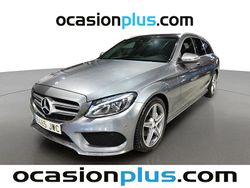 Gris Usado 2017 Mercedes C220 AMG Familiar | 17.590 € (Buen precio)