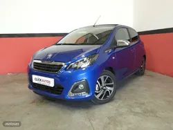 Azul Usado 2021 Peugeot 108 Allure Utilitario | 11.500 € (Un poco caro)