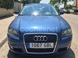 Azul Usado 2008 Audi A3 Attraction Berlina | 5700 € (Buen precio)