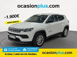 Blanco Usado 2022 Jeep Compass Longitude SUV | 20.900 € (Precio justo)