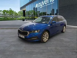 Azul Usado 2021 Skoda Octavia Style Familiar | 20.100 € (Precio justo)
