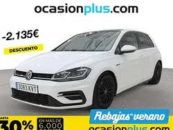 Blanco Usado 2019 VW Golf VII R-line Utilitario | 21.355 € (Precio justo)