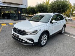 Blanco Usado 2021 VW Tiguan Life SUV | 21.900 € (Precio justo)