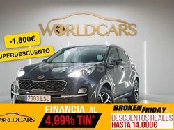 Negro Usado 2021 Kia Sportage Plus SUV | 20.775 € (Precio justo)