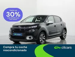 Negro Usado 2017 Citroën C3 PureTech Utilitario | 8290 € (Precio justo)