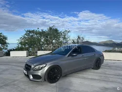 Gris / plata Usado 2016 Mercedes C250 AMG line Berlina | 26.900 € (Precio justo)