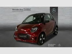 Negro Usado 2024 Smart ForTwo Electric Drive Passion Descapotable | 20.990 € (Precio justo)