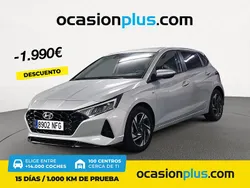 Gris Usado 2021 Hyundai i20 | 14.690 € (Precio justo)