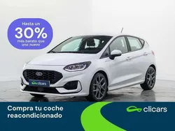 Blanco Usado 2022 Ford Fiesta ST-Line Utilitario | 15.990 € (Precio justo)