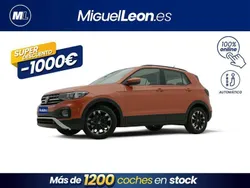Naranja Usado 2021 VW T-Cross Advance SUV | 17.985 € (Precio justo)