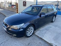 Azul Usado 2007 BMW 520 Familiar | 7250 € (Precio justo)
