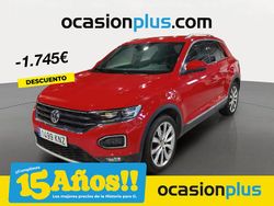 Rojo Usado 2018 VW T-Roc Sportline SUV | 19.200 € (Precio justo)